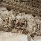 Bas relief arc de Titus